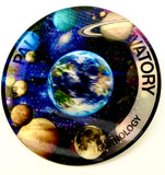 Palomar Observatory Logo/3D Planets Circular Decal