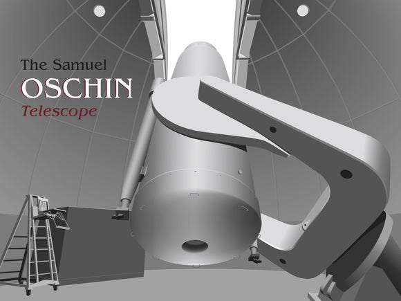 The Samuel Oschin Telescope 75th Anniversary Promotional Poster