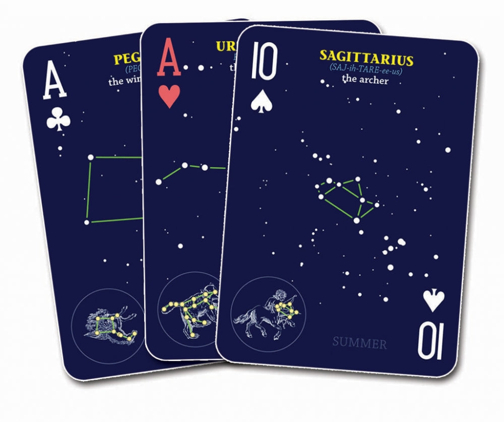 Night Sky Playing Cards: Playing with the Constellations (Nature's