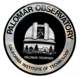 Palomar Observatory Logo/3D Planets Circular Decal