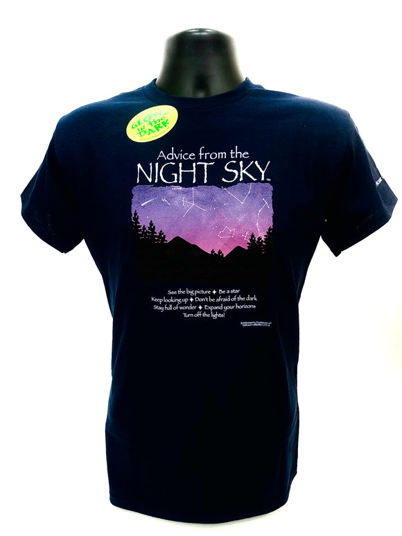 Advice from the NIGHT SKY T-shirt