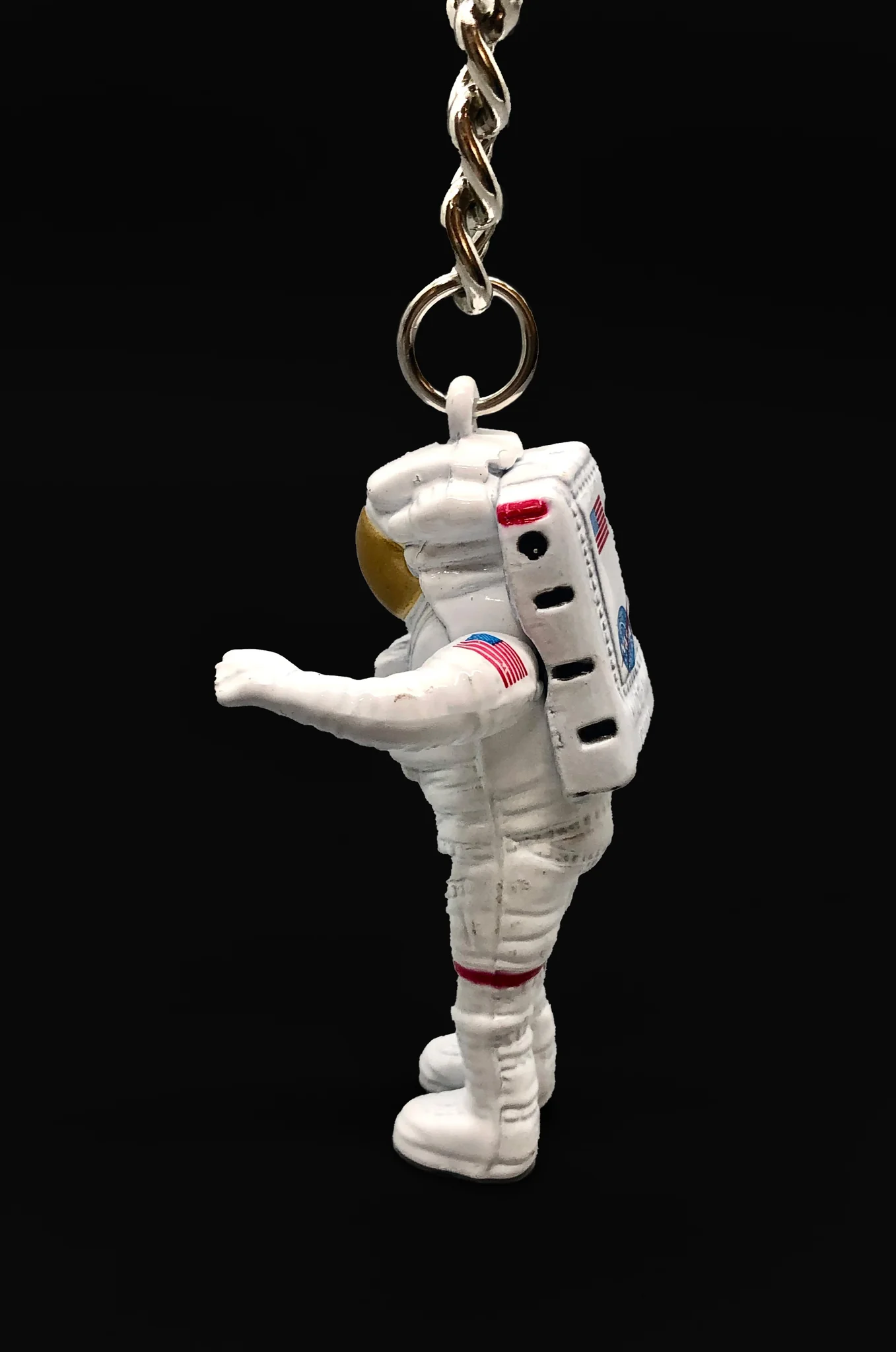 galaxy astronaut keychain