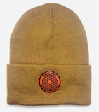 Beanie, in 6 different colors, with Mirror Design Patch