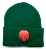 Beanie, in 6 different colors, with Mirror Design Patch