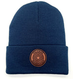 Beanie, in 6 different colors, with Mirror Design Patch