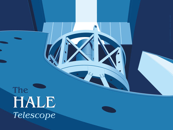The Hale Telescope 75th Anniversary Promotional Poster