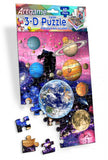 3D Planets Puzzle - 60 Pieces