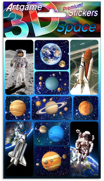 solar system stickers books