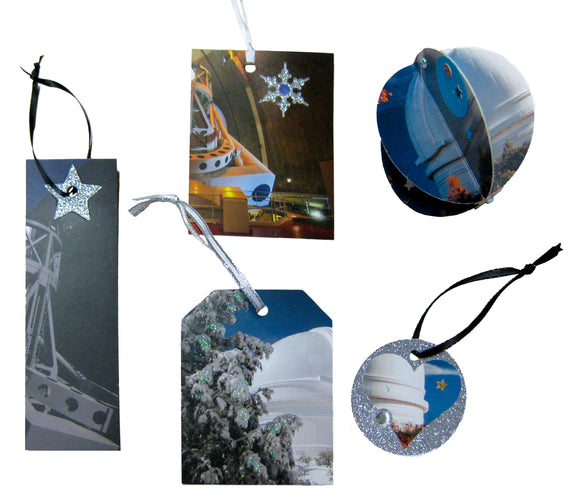 One-Of-A-Kind, Hand-Made Ornaments, Gift Tags, or Bookmarks