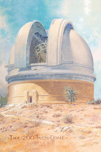200-inch Dome Pastel by R. W. Porter Postcard