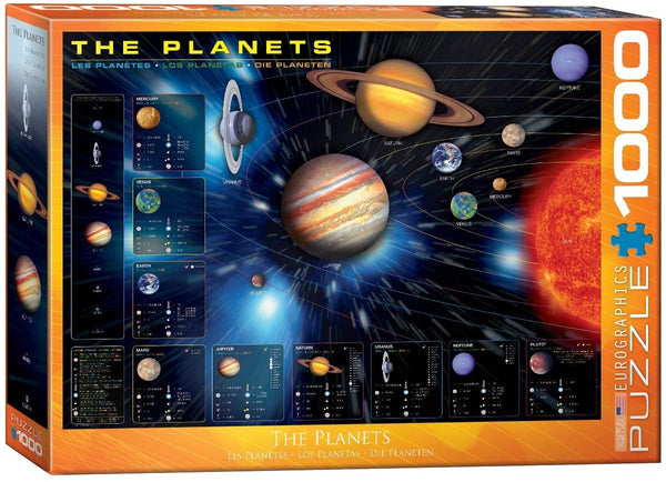 The Solar System Puzzle - 100 Pieces – Palomar Observatory Gift and Book  Store