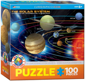 The Solar System Puzzle - 100 Pieces – Palomar Observatory Gift and Book  Store